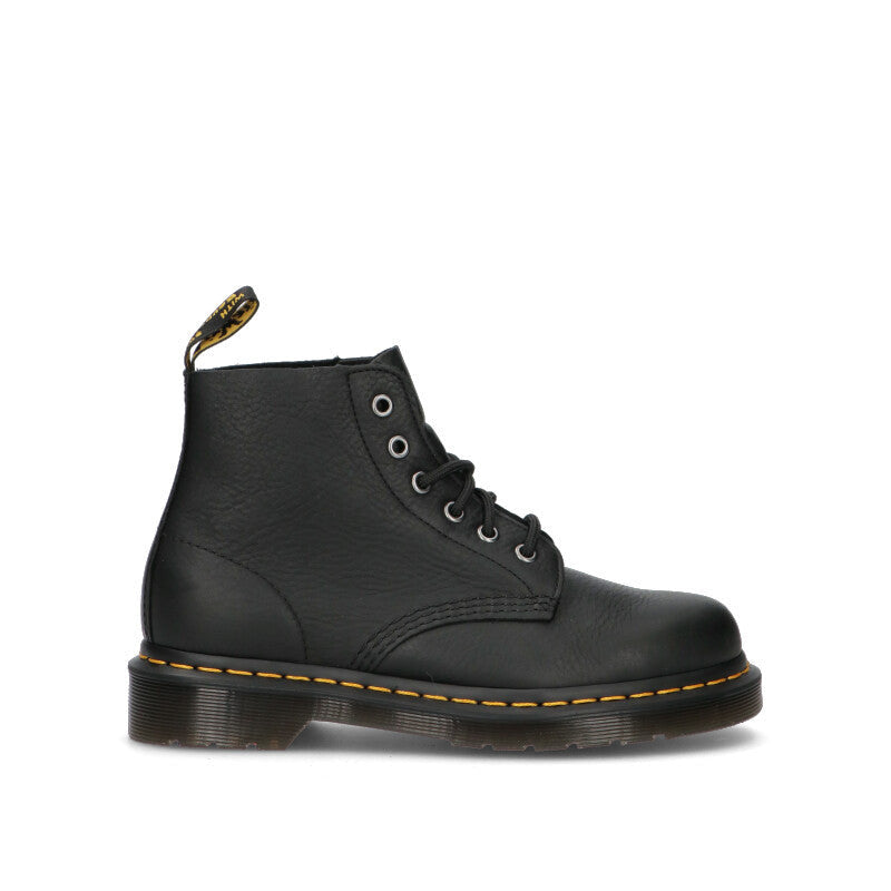 DR. MARTENS - 101 UB Anfibio donna nero in pelle