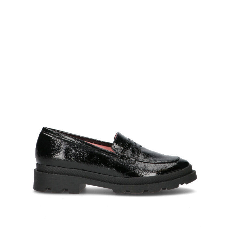 BIANCOANTICO Mocassino donna nero