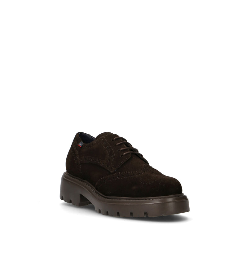 CALLAGHAN Stringata donna testa di moro in suede