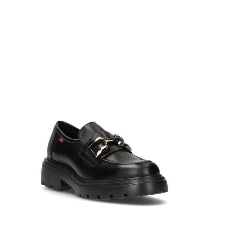 CALLAGHAN Mocassino donna nero in pelle