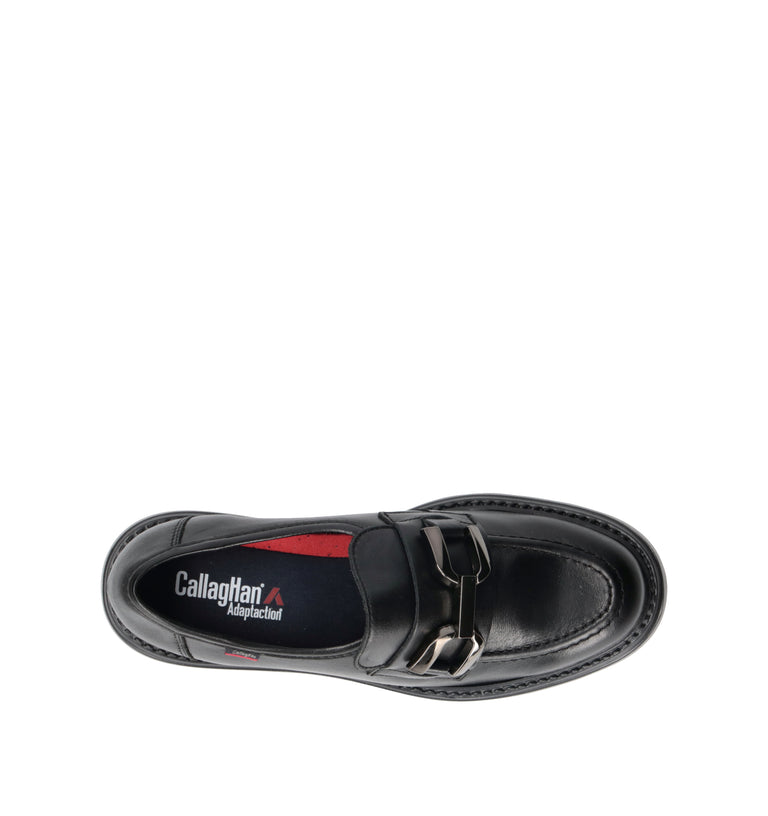 CALLAGHAN Mocassino donna nero in pelle