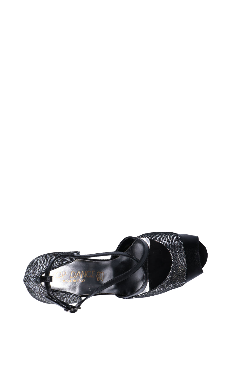 TOP DANCE Scarpa da ballo donna nera/argento