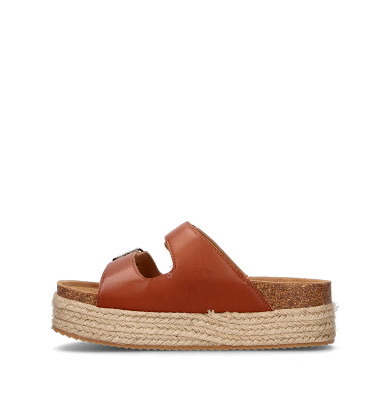 XTI FOOTWEAR Ciabatta donna marrone