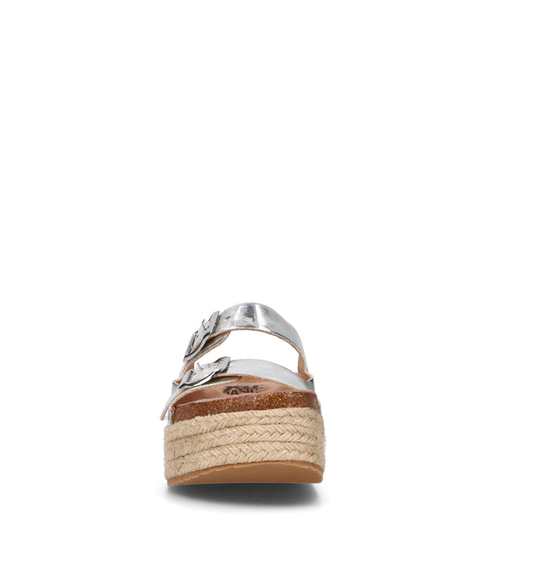 XTI FOOTWEAR Ciabatta donna platino