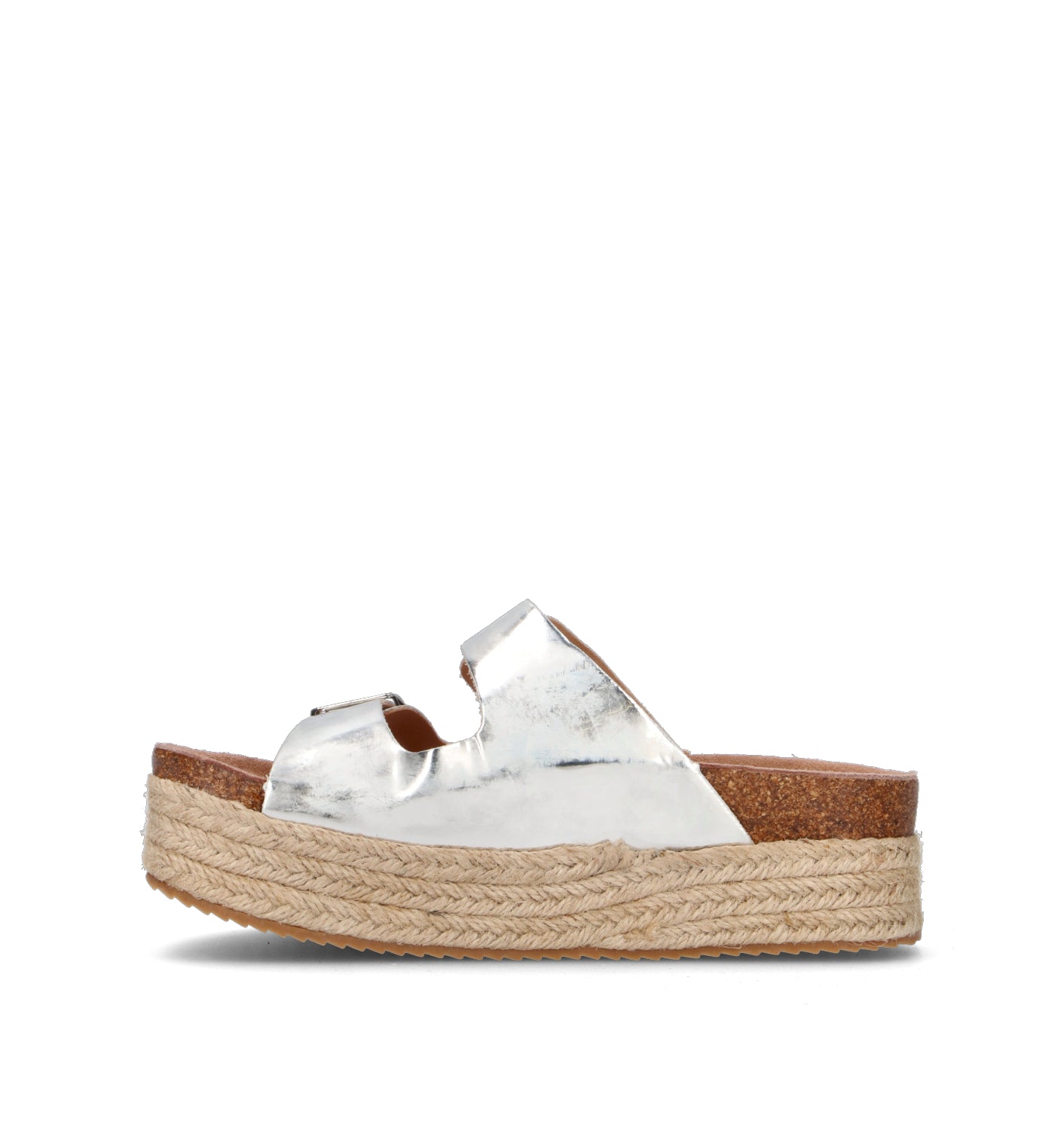 XTI FOOTWEAR Ciabatta donna platino
