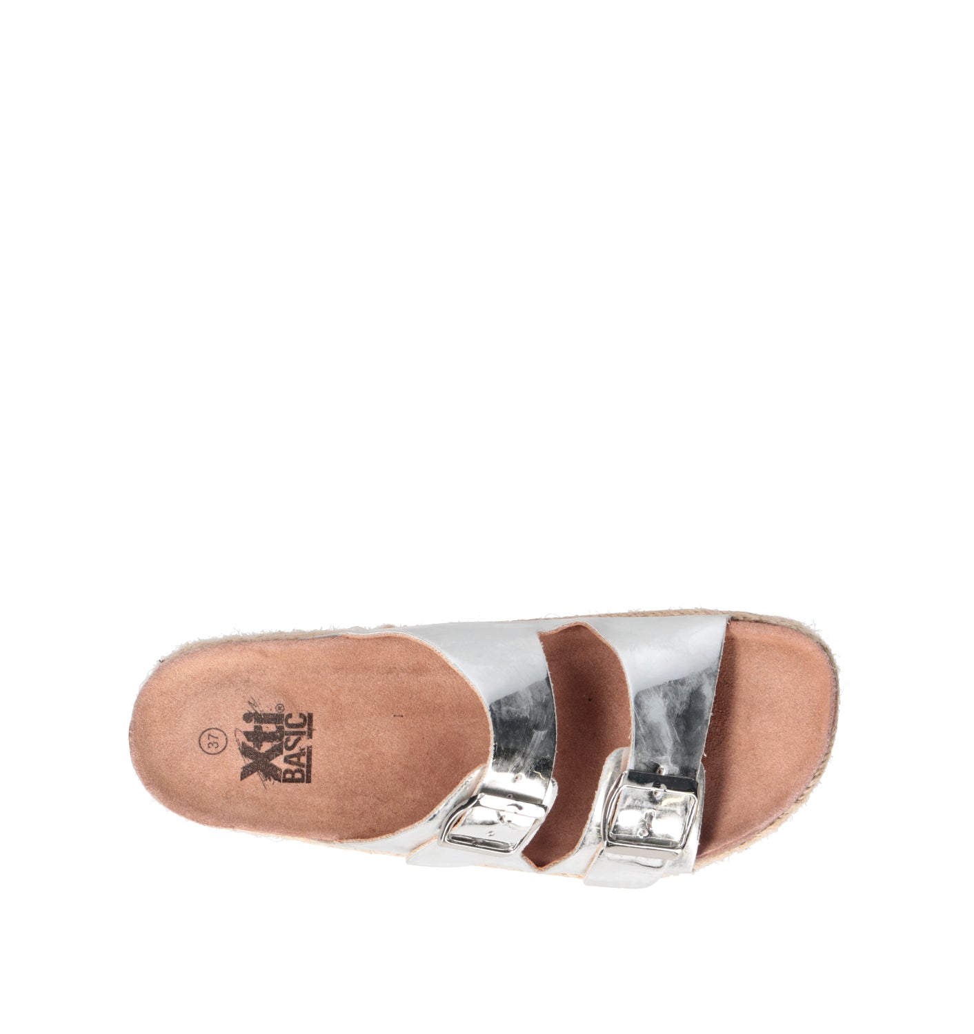 XTI FOOTWEAR Ciabatta donna platino