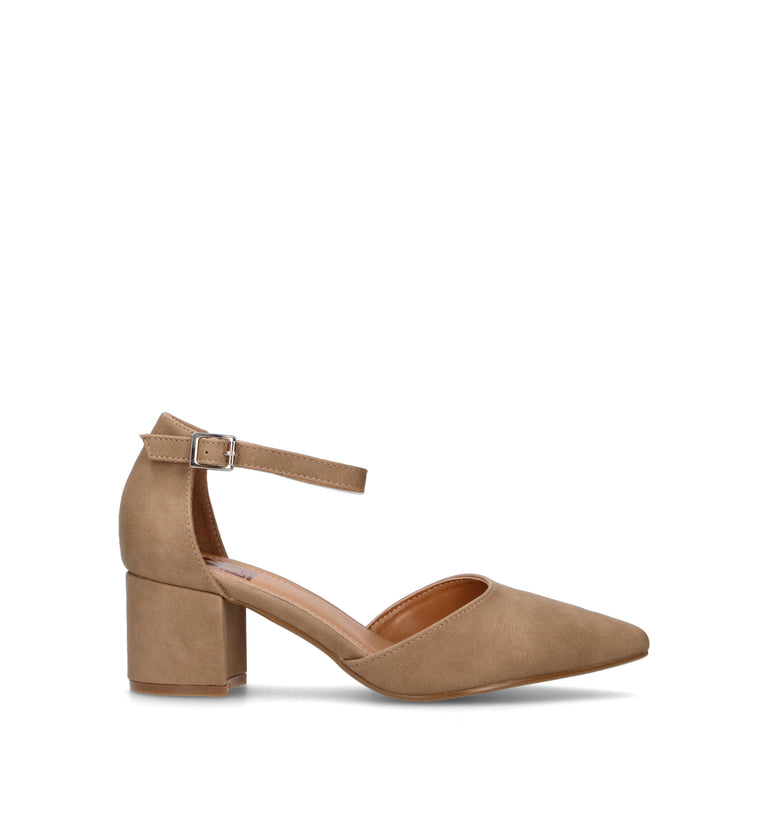 XTI FOOTWEAR Décolleté donna taupe