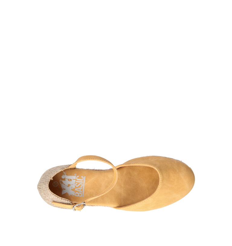 XTI FOOTWEAR Campeggina donna gialla