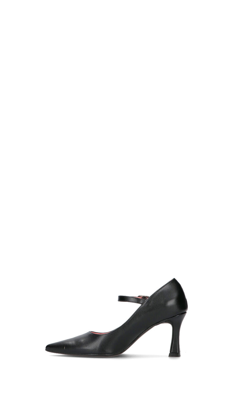 BIANCOANTICO Décolleté donna nera