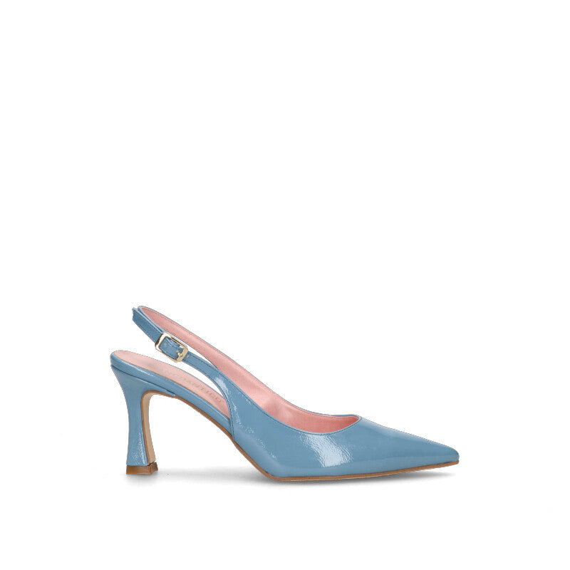 BIANCOANTICO Decollete donna azzurra