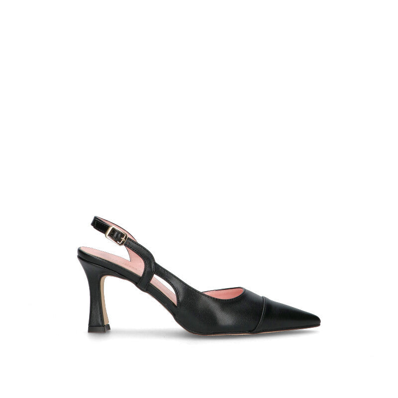 BIANCOANTICO Decollete donna nera