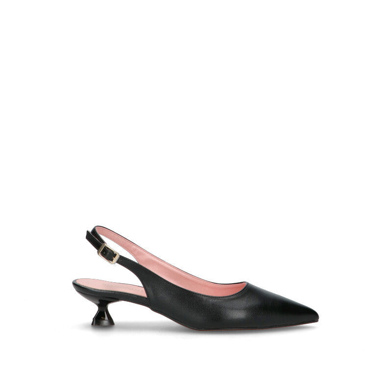 BIANCOANTICO Decollete donna nera