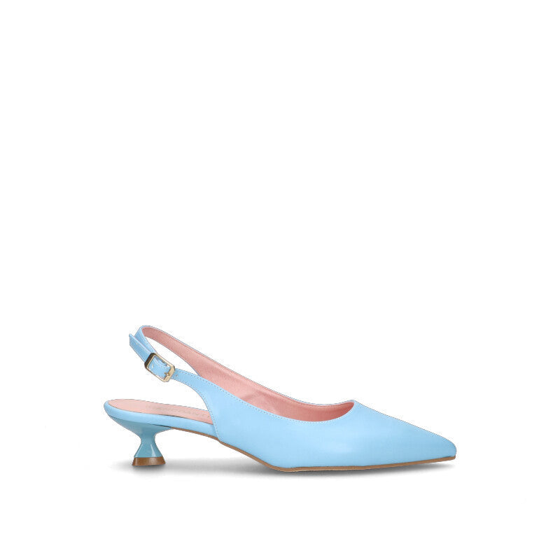 BIANCOANTICO Decollete donna azzurra