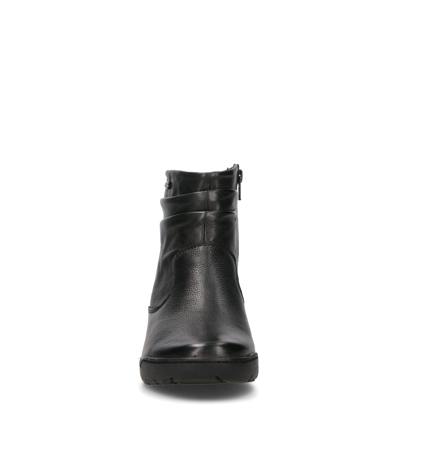 VALLEVERDE Tronchetto donna nero in pelle
