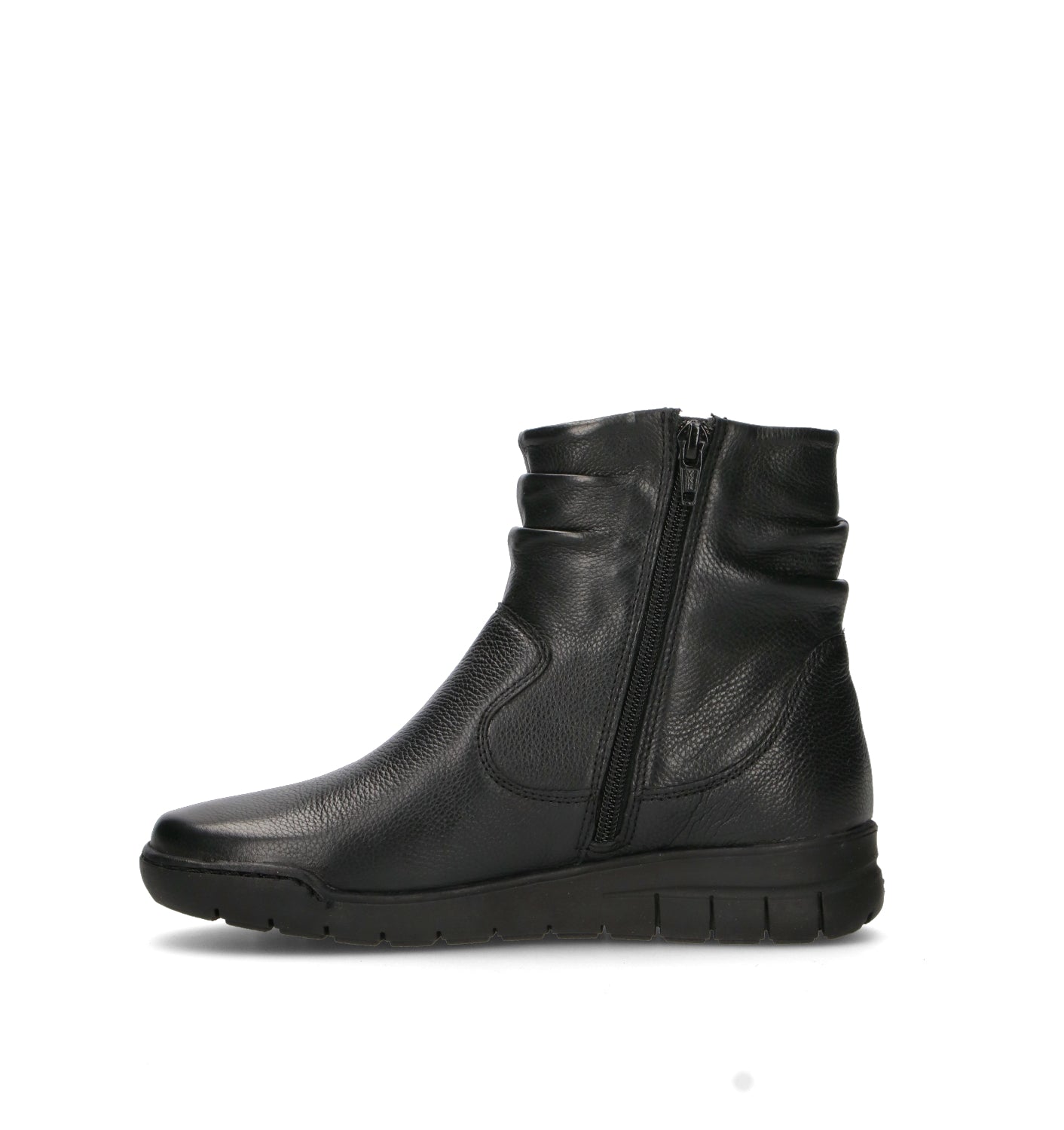 VALLEVERDE Tronchetto donna nero in pelle