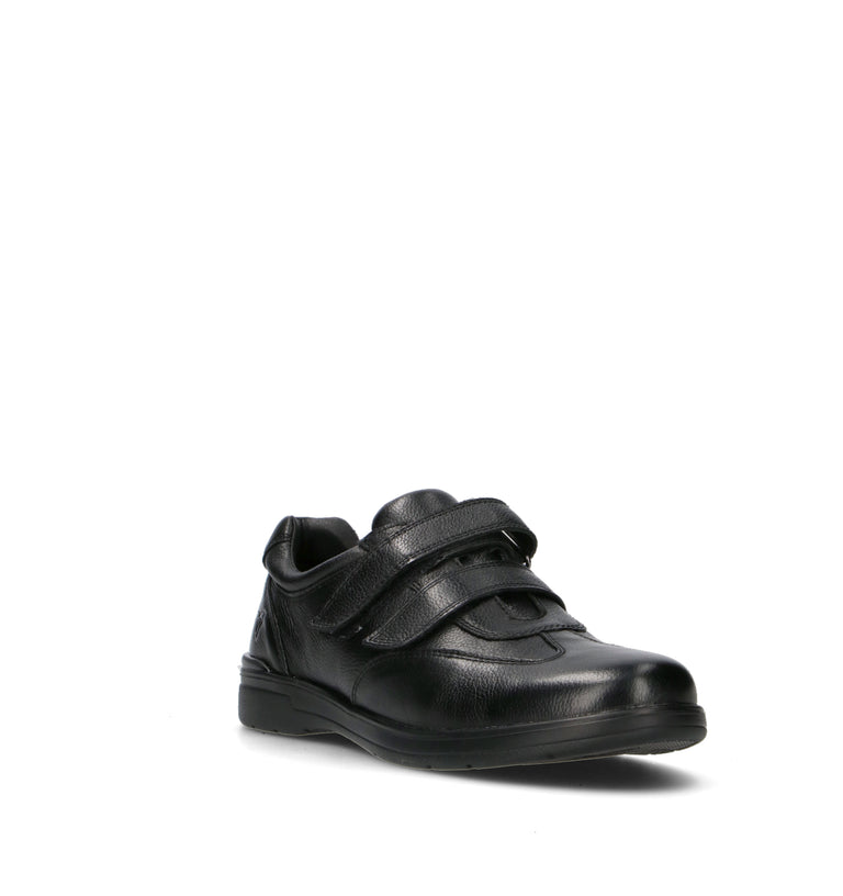 VALLEVERDE Sneakers uomo nera in pelle