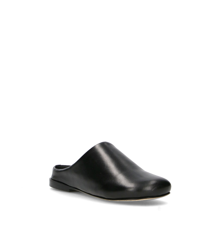 JVAM Sabot donna nero in pelle