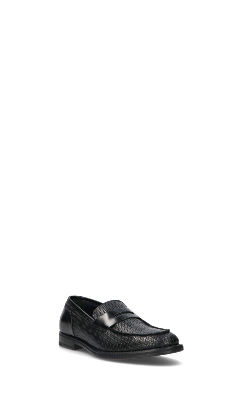 SEBOYS CALF - FONDO CUOIO ISOLA - Mocassino uomo nero