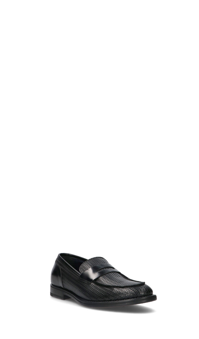 SEBOYS CALF - FONDO CUOIO ISOLA - Mocassino uomo nero