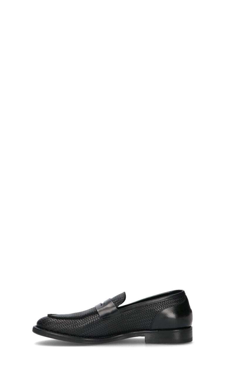 SEBOYS CALF - FONDO CUOIO ISOLA - Mocassino uomo nero