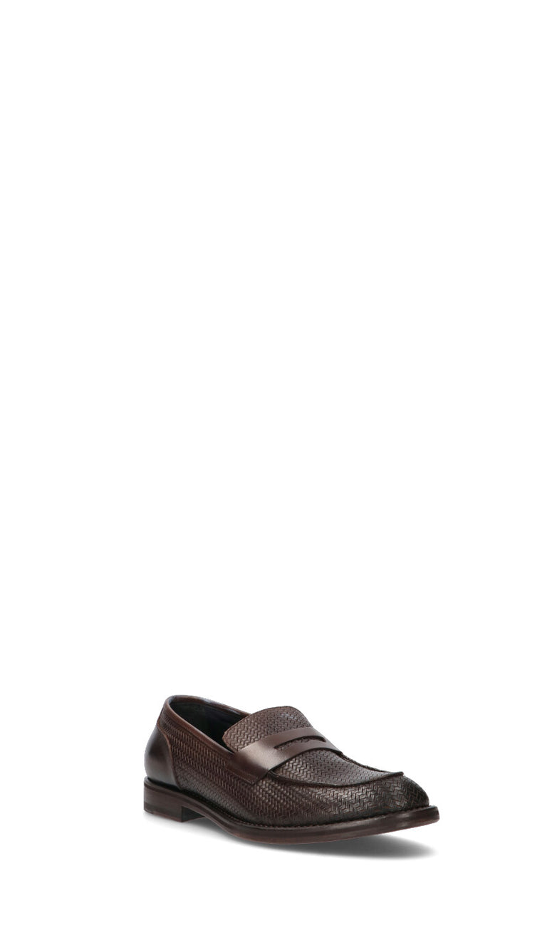 SEBOYS CALF - FONDO CUOIO ISOLA - Mocassino uomo testa di moro