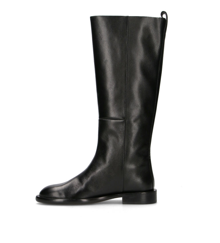JVAM Stivale donna nero in pelle