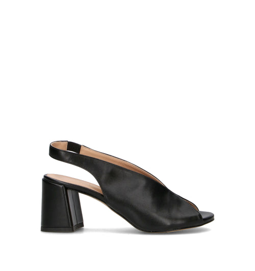 ALLESSENZA Sandalo donna nero