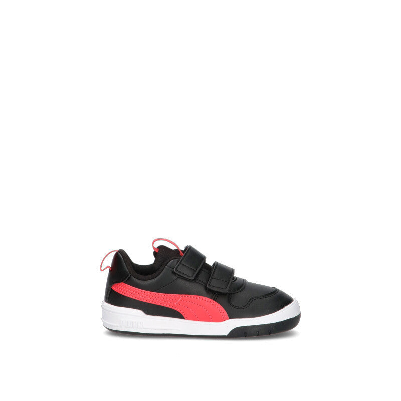 PUMA Sneaker bimbo nera/rossa
