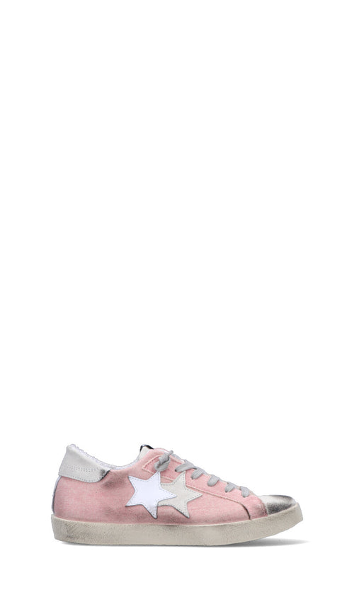 2 STAR Sneaker donna rosa