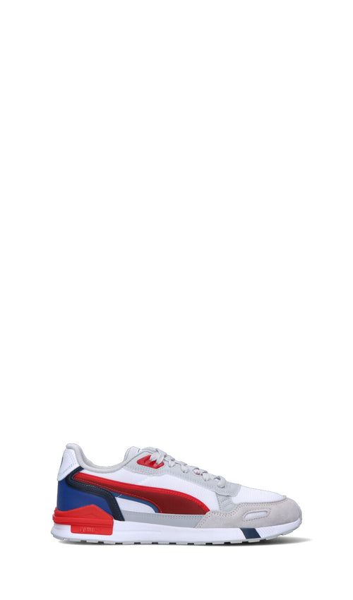 PUMA GRAVITON TERA Sneaker uomo grigia chiara/rossa