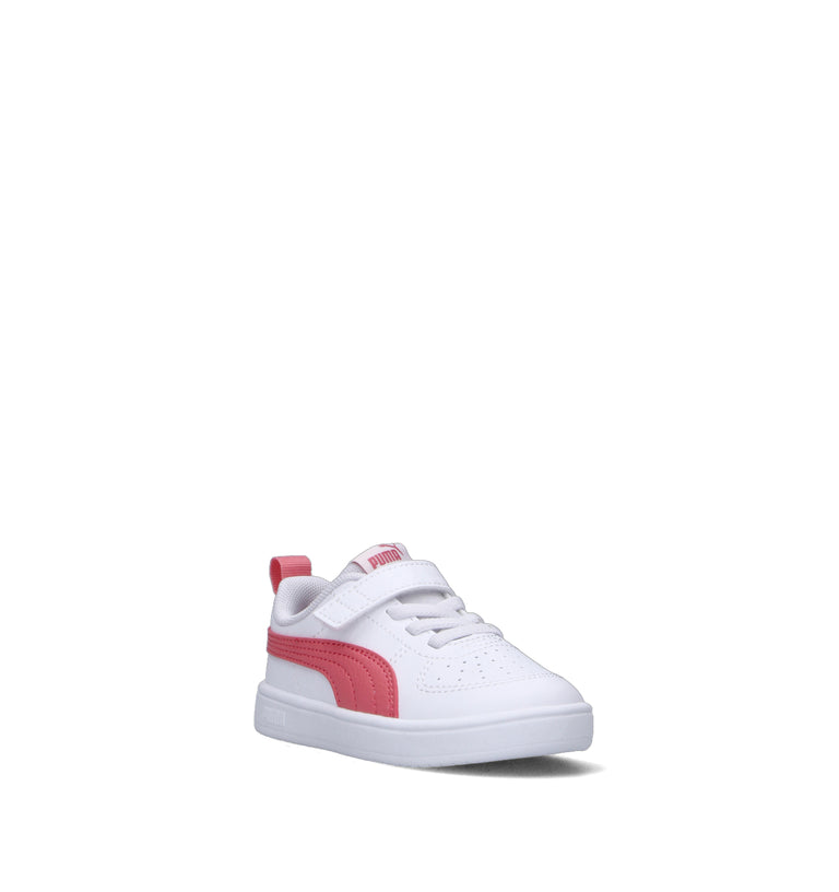 PUMA RICKIE AC + Inf Sneaker bimba bianca/rosa
