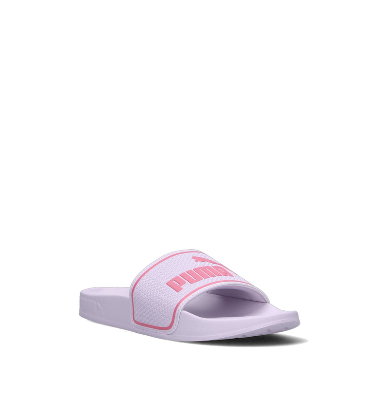 PUMA Ciabatta ragazza bianca/rosa