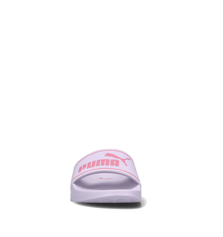PUMA Ciabatta ragazza bianca/rosa