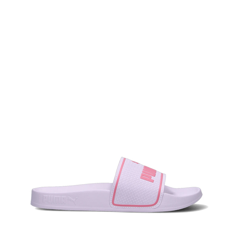 PUMA Ciabatta ragazza bianca/rosa
