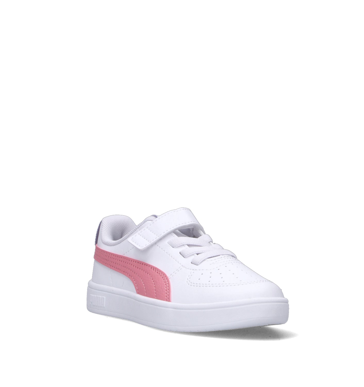 PUMA RICKIE AC + PS Sneaker bimba bianca/rosa