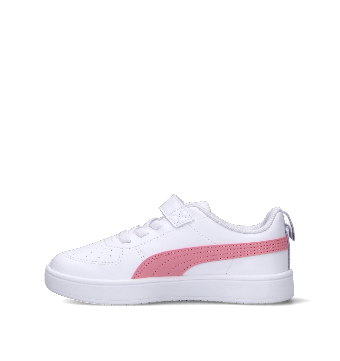 PUMA RICKIE AC + PS Sneaker bimba bianca/rosa