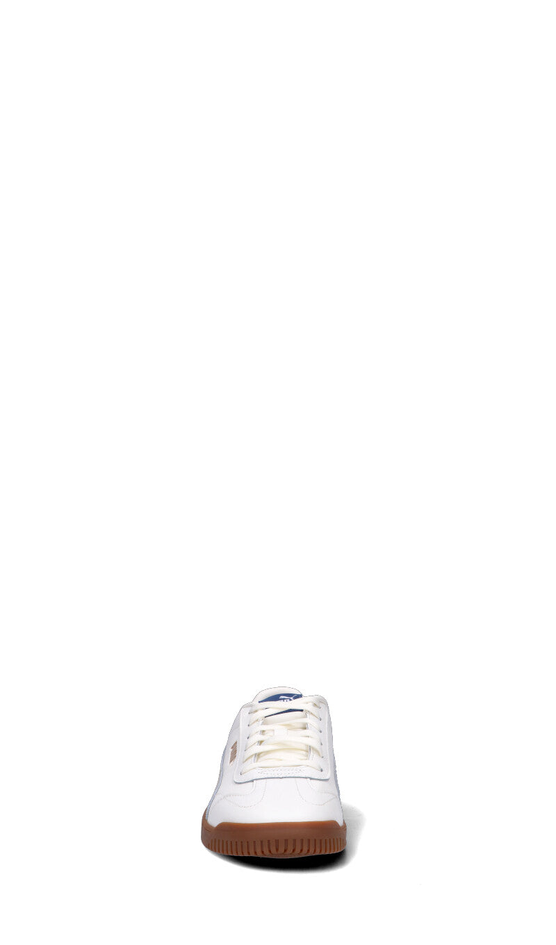 PUMA CLUB 5V5 Sneaker uomo bianca/beige/rossa in pelle