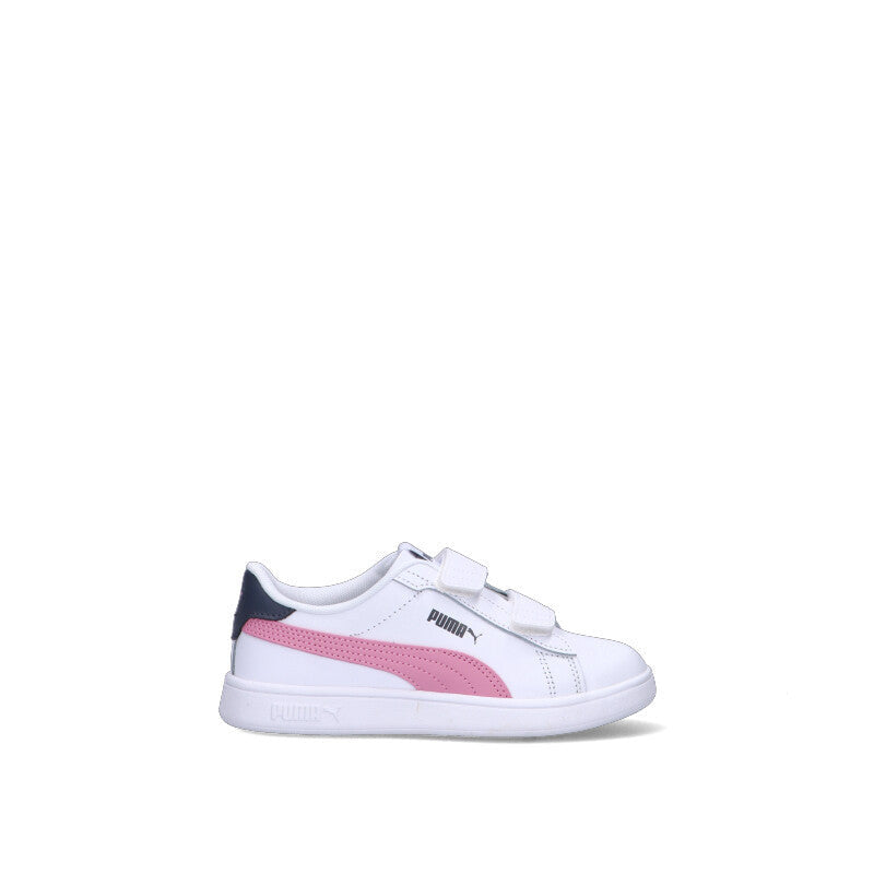 PUMA Sneaker bimba bianca in pelle