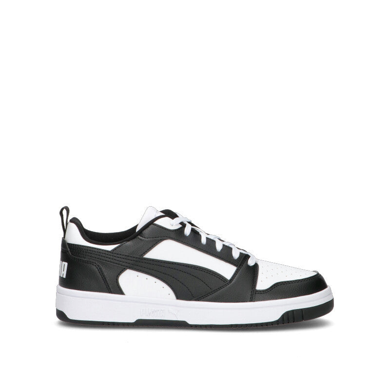 PUMA - REBOUND V6 LOW Sneaker uomo nera/bianca