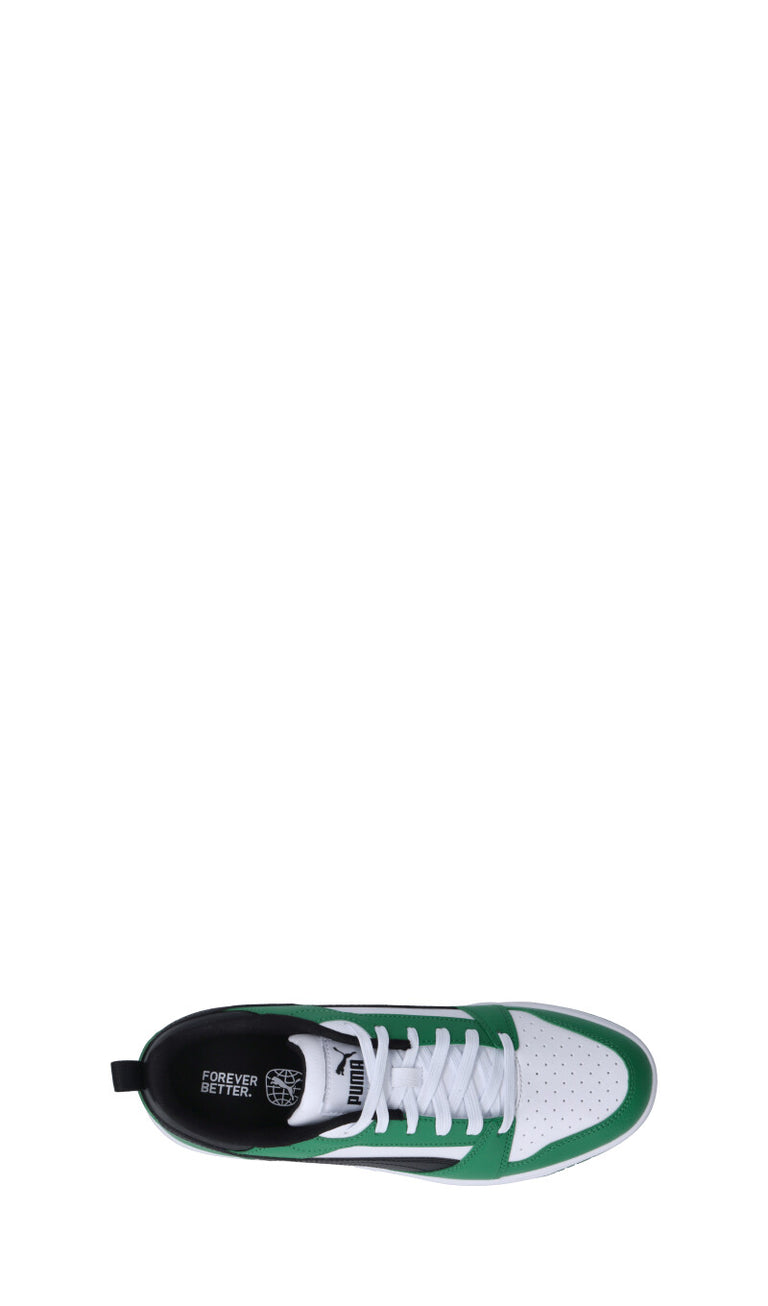PUMA REBOUND V6 LOW Sneaker uomo verde/nera