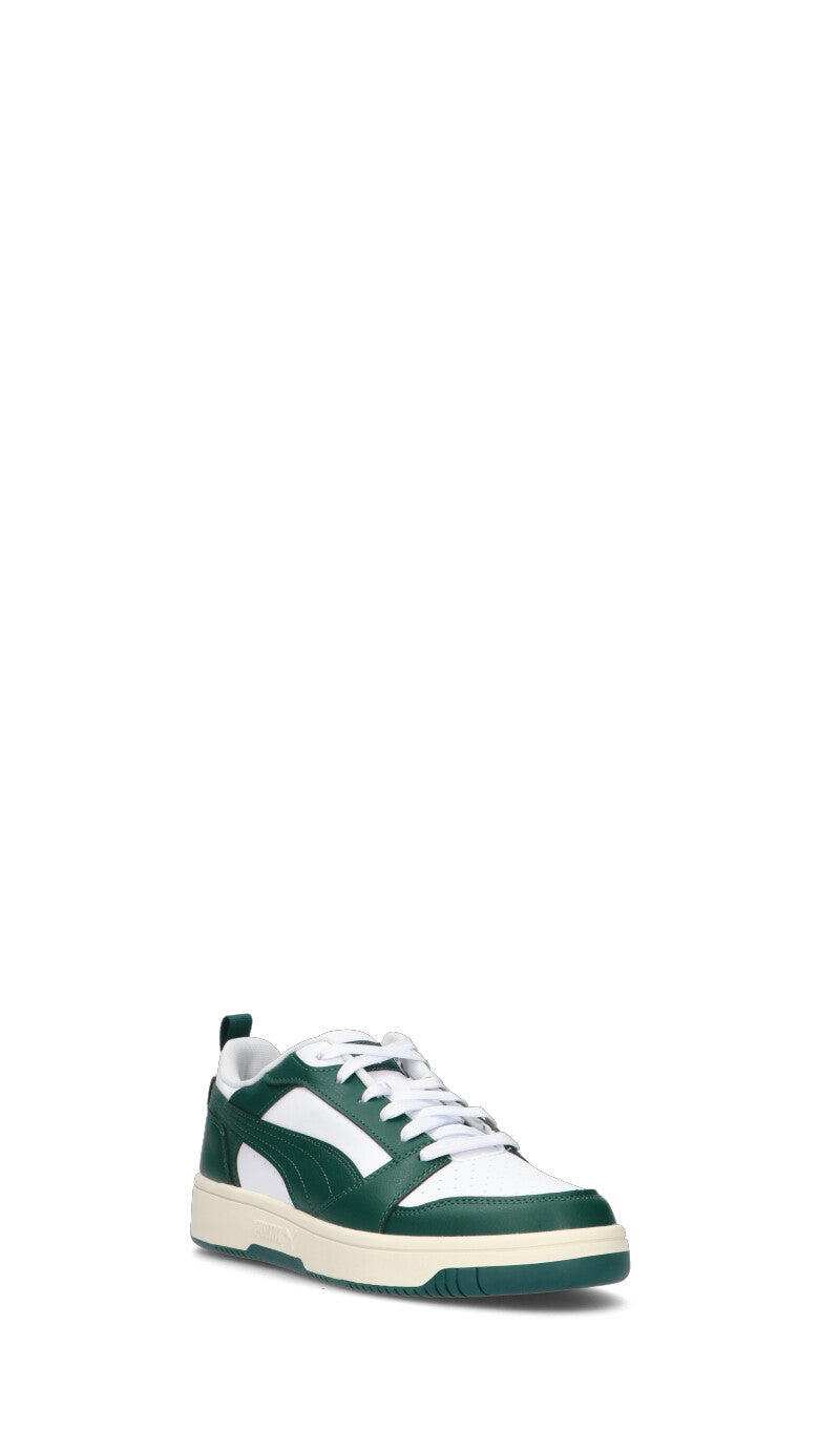 PUMA REBOUND V6 LOW Sneaker uomo bianca/verde