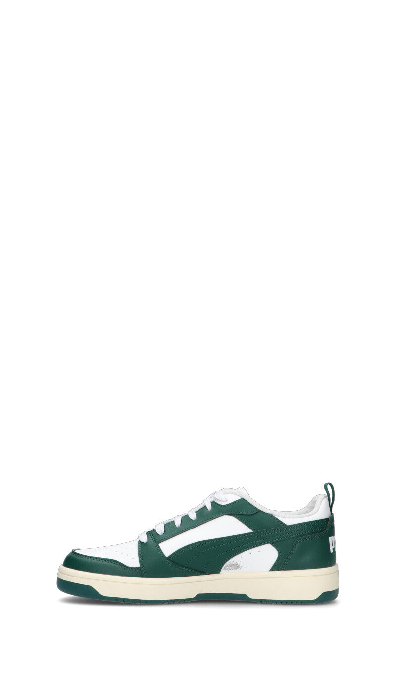 PUMA REBOUND V6 LOW Sneaker uomo bianca/verde