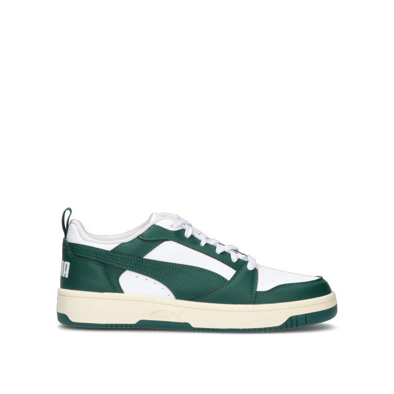 PUMA REBOUND V6 LOW Sneaker uomo bianca/verde