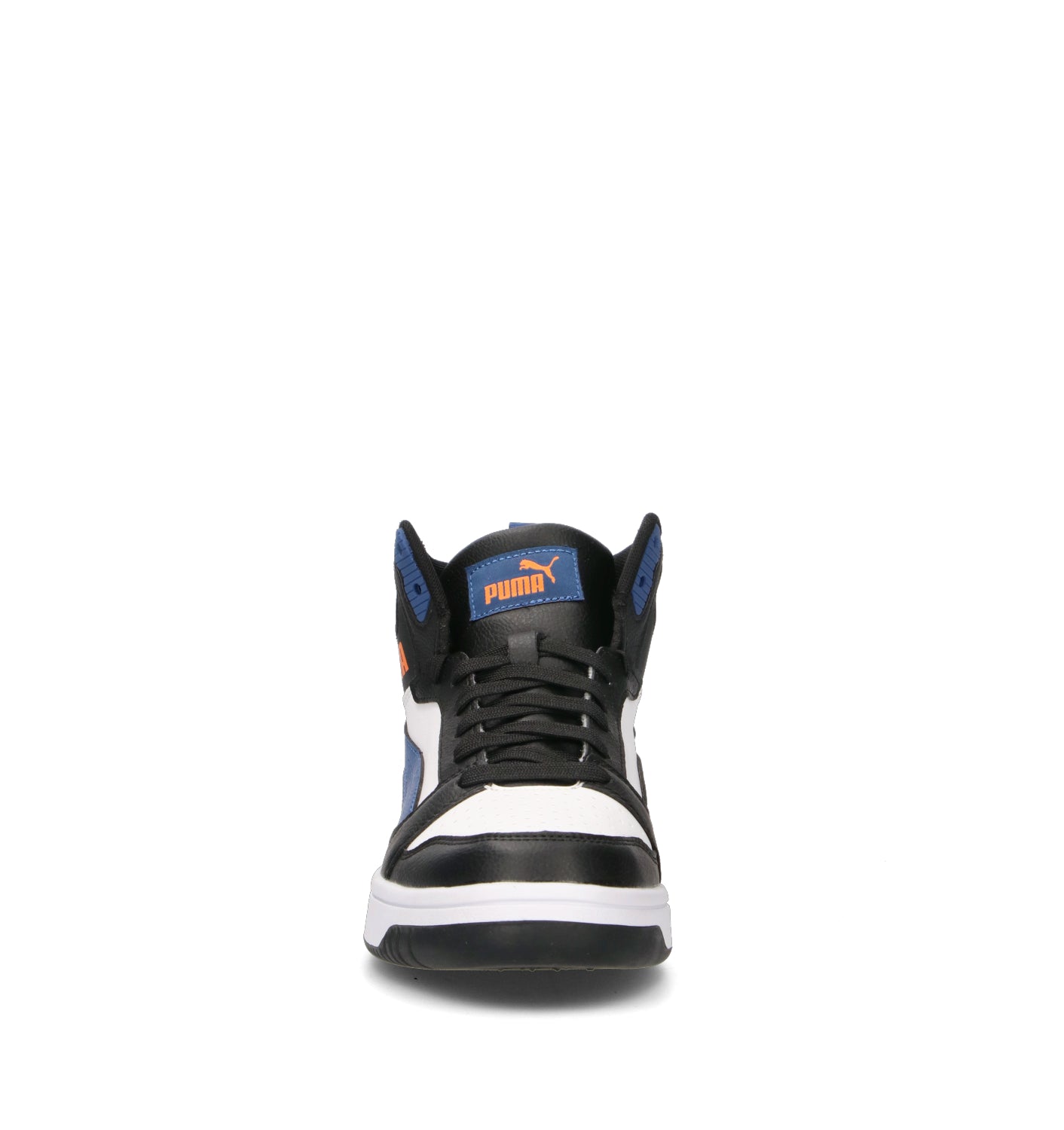 PUMA REBOUND V6 MID JR Sneaker ragazzo bianca/nera