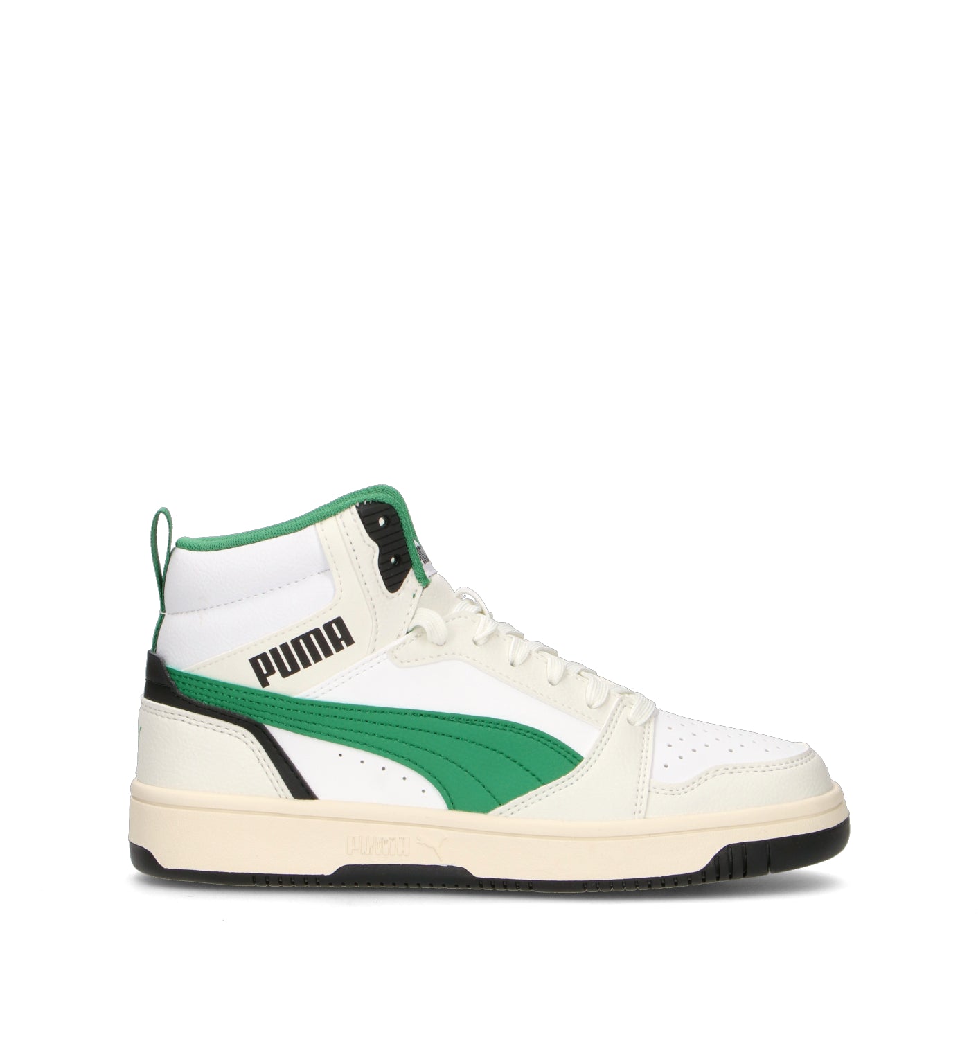 PUMA REBOUND V6 MID JR Sneaker ragazzo bianca