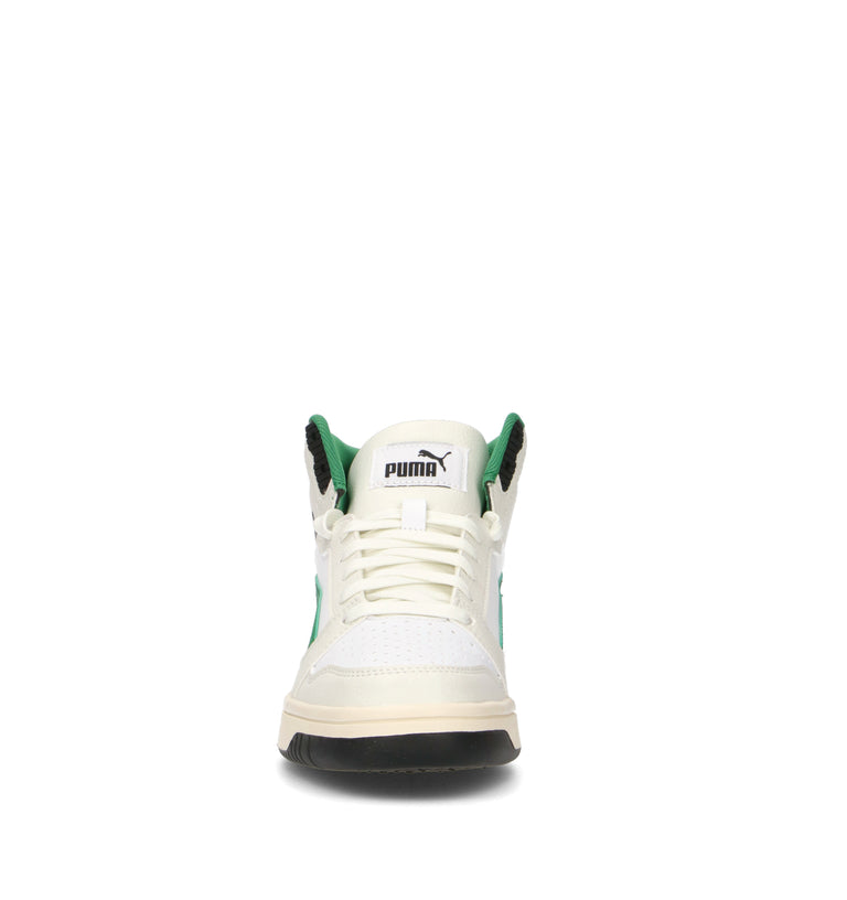 PUMA REBOUND V6 MID JR Sneaker ragazzo bianca
