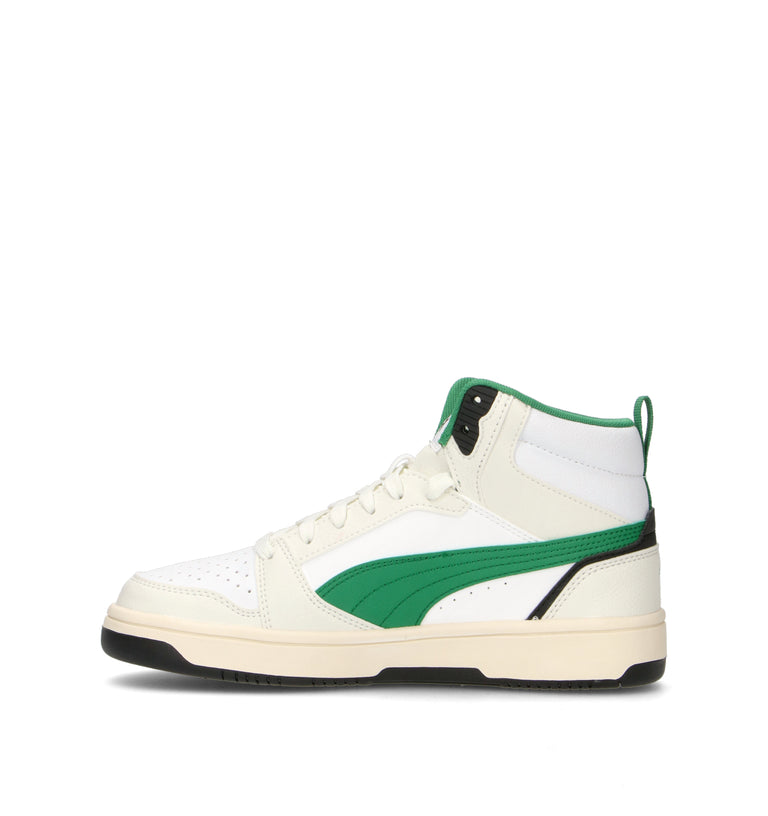 PUMA REBOUND V6 MID JR Sneaker ragazzo bianca