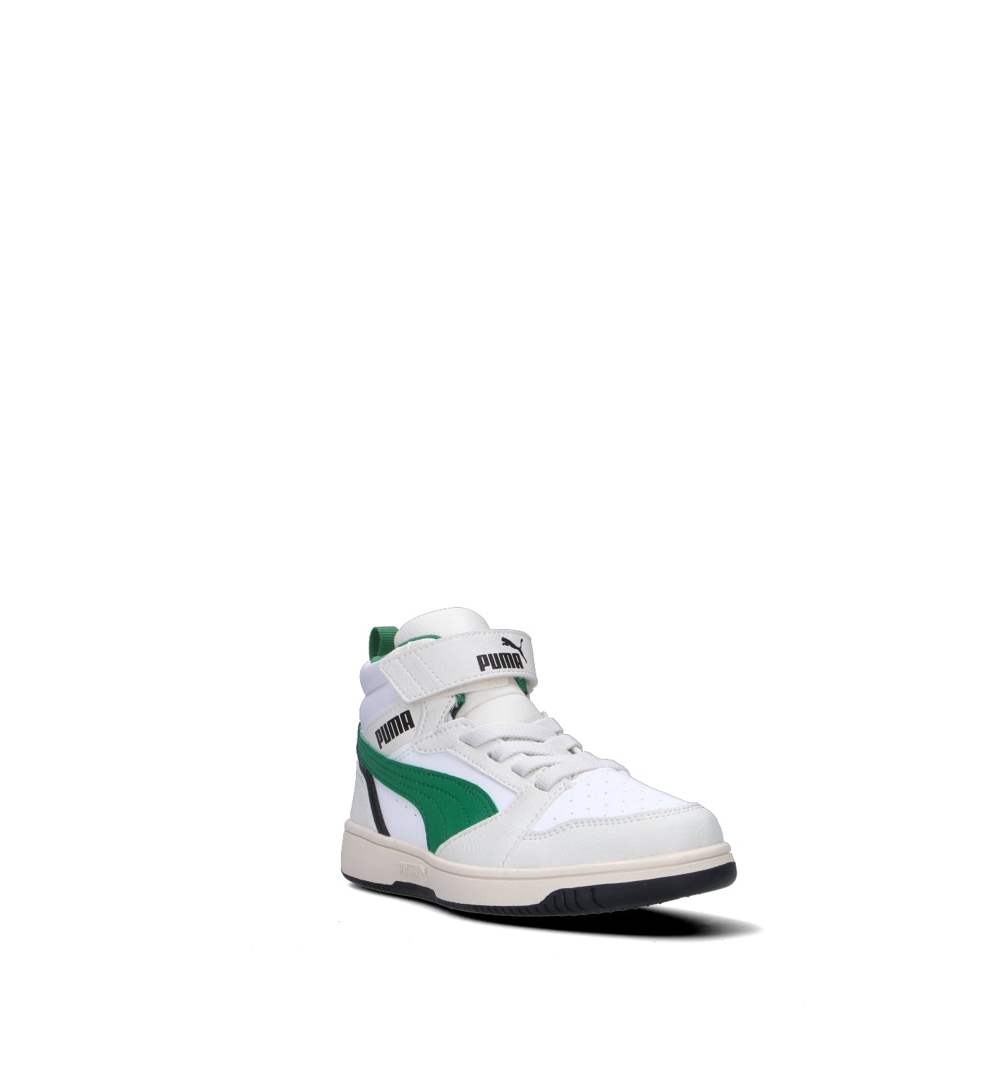 PUMA REBOUND V6 MID AC + PS Sneaker bimbo bianca/verde
