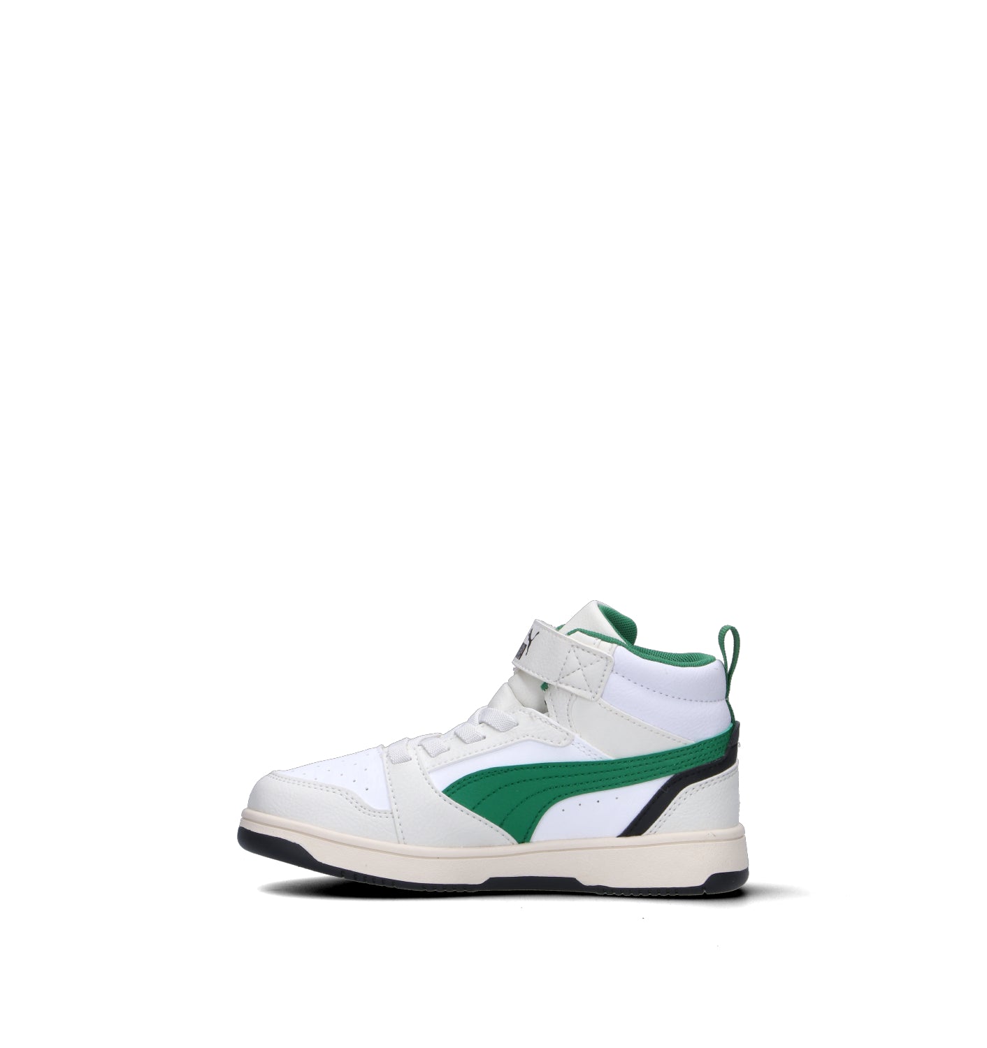 PUMA REBOUND V6 MID AC + PS Sneaker bimbo bianca/verde