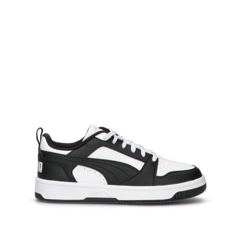PUMA REBOUND V6 LO JR Sneaker ragazzo bianca/nera